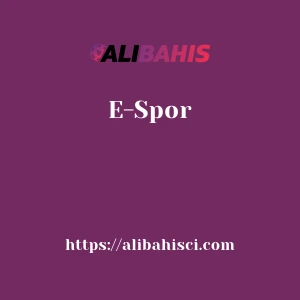 Alibahis E-Spor